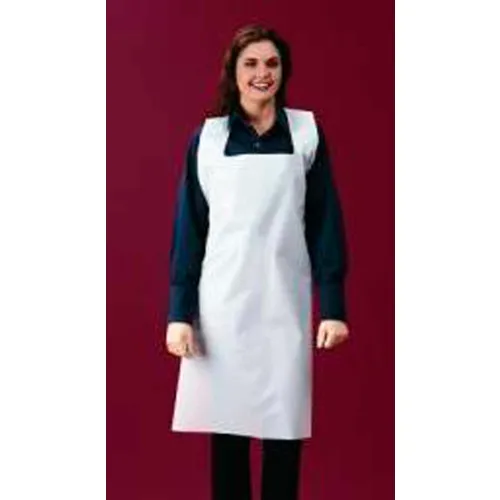 1 Mil Polyethylene Apron, White, 24" x 42", 100/Bag