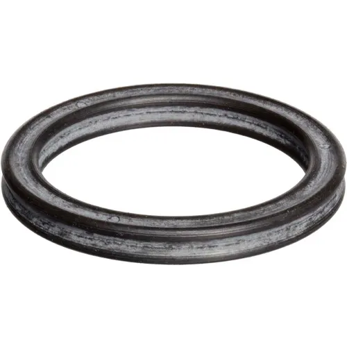 112 Quad Ring (X-Ring), 1/2ID x 11/16OD, 70 Duro, Round, Black - Pkg Qty 5000