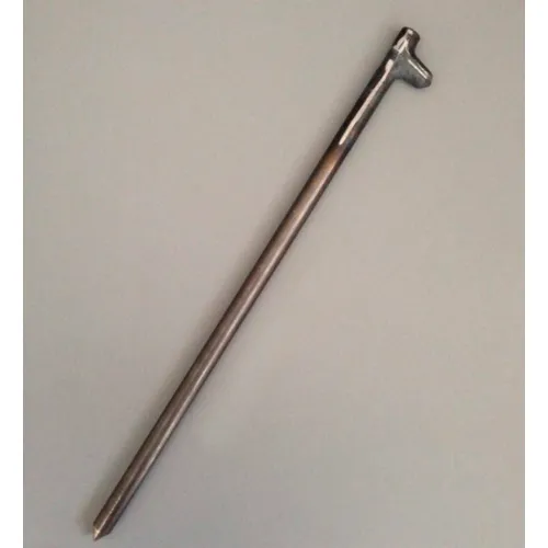 18" Forged Head Stake, Unpainted