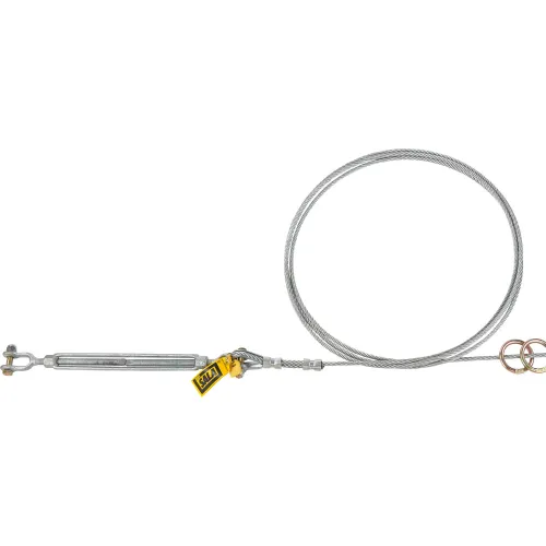 3M™ DBI-SALA® 7602020 Sayfline Cable Horizontal Lifeline System, 20'L, 310 Cap Lbs