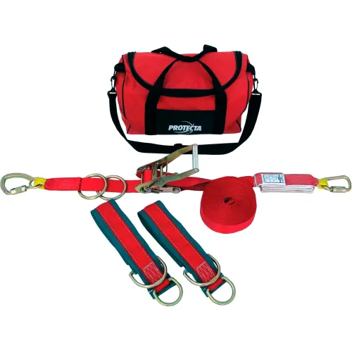 3M™ Protecta® 1200101 PRO-Line Temporary Horizontal Lifeline, 60'L, 310 Cap Lbs