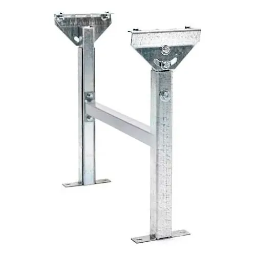 Adjustable H-Brace Support 24"W x 23"-38"H for UNEX® MRS Roller Conveyors