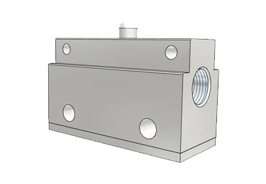 Airtac CM3B-06: Manual Valve, 3 Way - CM3B06
