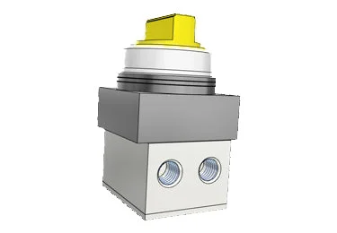 Airtac CM3HD-08: Manual Valve, 5 Way - CM3HD08YT
