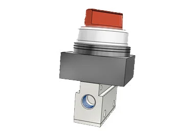 Airtac CM3HS-05: Manual Valve, 3 Way - CM3HS05R