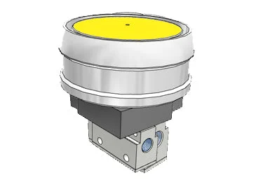 Airtac CM3PMX-08: Manual Valve, 3 Way - CM3PMX08YT