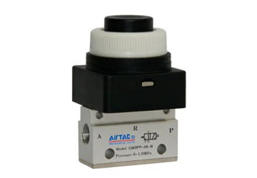 Airtac CM3PP-06: Manual Valve, 3 Way - CM3PP06B