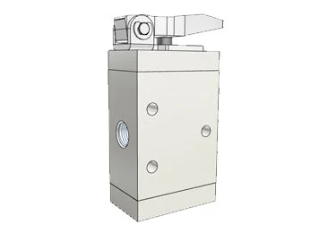 Airtac M3D110-06: Manual Valve, 3 Way - M3D11006G