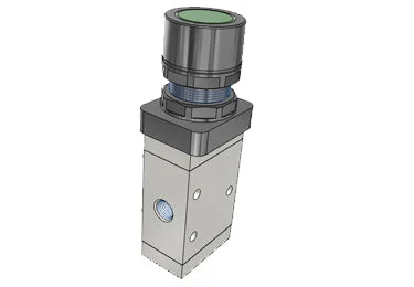 Airtac M3PF110-06: Manual Valve, 3 Way - M3PF21006G