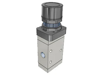 Airtac M3PF110-08: Manual Valve, 3 Way - M3PF21008BG