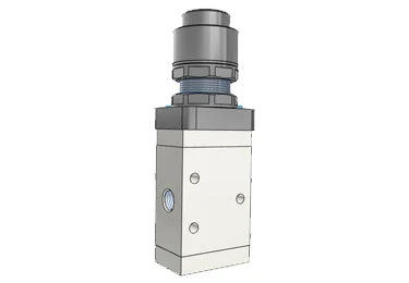 Airtac M3PP110-06: Manual Valve, 3 Way - M3PP11006B