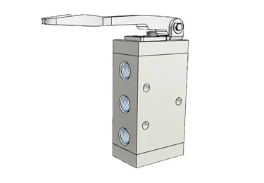 Airtac M5C210-06: Manual Valve, 5 Way - M5C21006G