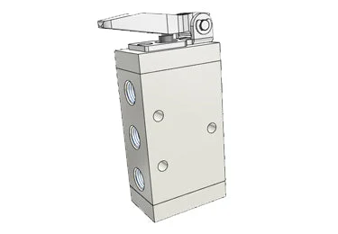 Airtac M5D210-06: Manual Valve, 5 Way - M5D21006T
