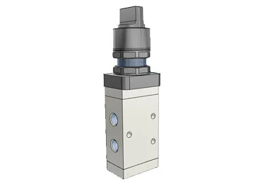 Airtac M5HS210-06: Manual Valve, 5 Way - M5HS21006B