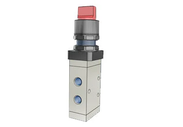 Airtac M5HS210-06: Manual Valve, 5 Way - M5HS21006RT