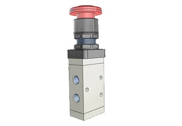 Airtac M5PL210-06: Manual Valve, 5 Way - M5PL21006