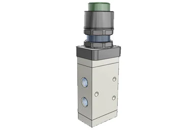 Airtac M5PP210-08: Manual Valve, 5 Way - M5PP21008G