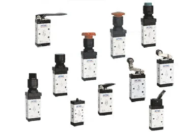 Airtac M5R210-06: Manual Valve, 5 Way - M5R21006
