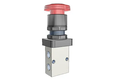 Airtac S3: Manual Valve, 3 Way - S3PLM5