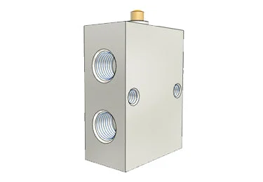Airtac S3B-M5: Manual Valve, 3 Way - S3BM5