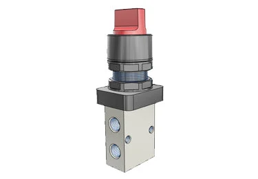Airtac S3HS-08: Manual Valve, 3 Way - S3HS08R