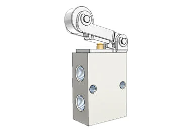 Airtac S3R-06: Manual Valve, 3 Way - S3R06T