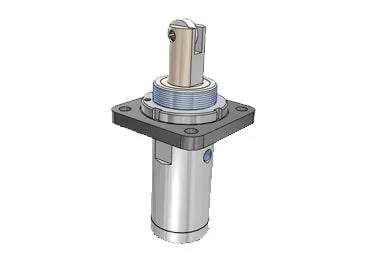 Airtac TTG: Pneumatic Stopper Cylinder, Single Acting (Pull), Adjustable Height - TTG50X20CG
