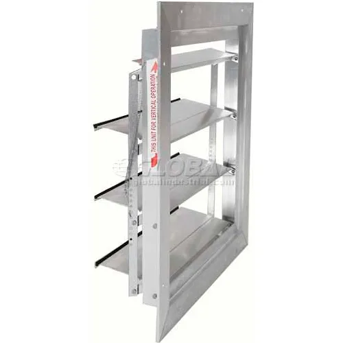 Aluminum Supply (Intake) Wall Shutter 20" - CWV-20x20