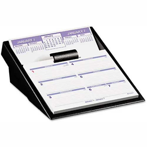 AT-A-GLANCE® Flip-A-Week Desk Calendar Refill, 7 x 6, White Sheets, 12-Month (Jan to Dec): 2026
