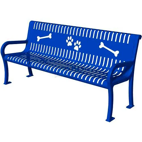 BarkPark™ Deluxe Bench - Blue
