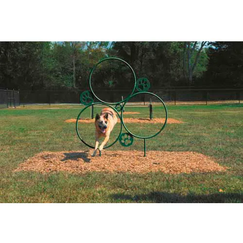 BarkPark™ Hoop Jump - Natural (Green)