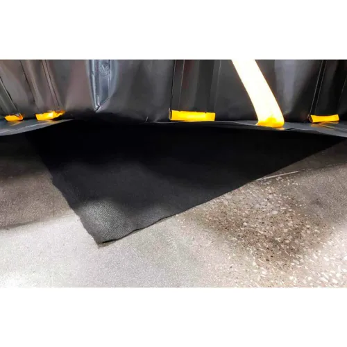 Black Diamond Ground Pad For Containment Berm™, 6'L x 6'W, Black