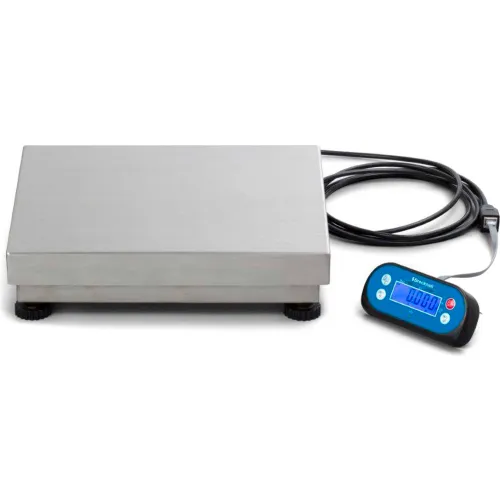 Brecknell 6720U Point of Sale Digital Scale 30lb x 0.01lb with External Display, 12" x 14" Platform