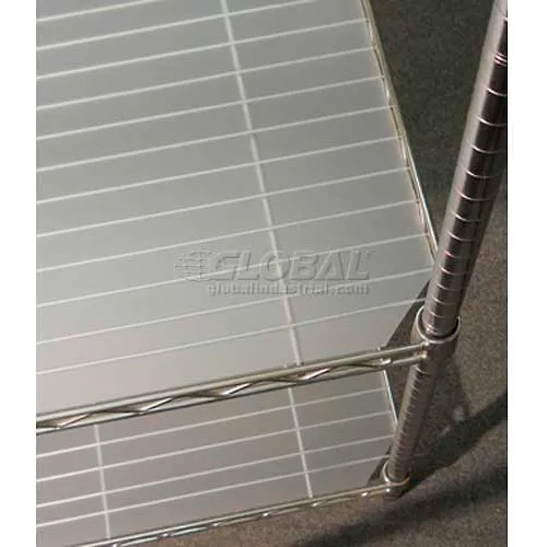 Chadko™ Polypropylene Shelf Liner, 36"W x 12"D, Translucent