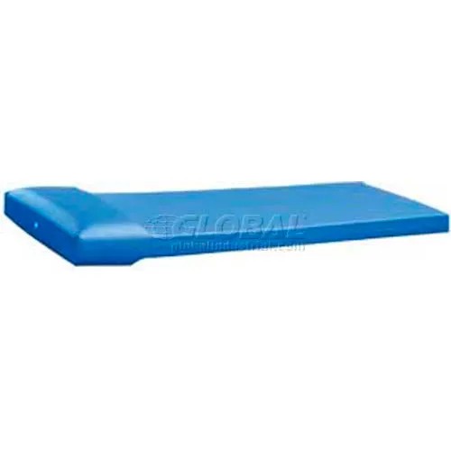 Cortech USA - C453075P - Standard Correctional Tech Mattress - Blue - 4.5" x 30" x 75" with Pillows