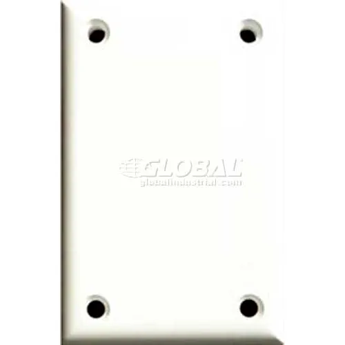 Cortech USA, TPBB, High Security Single Blank Cover Plate, W/Hardware 1/Pack