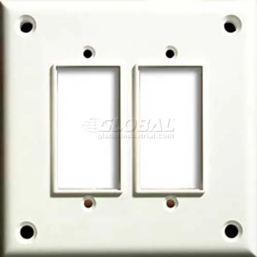 Cortech USA, TPDGF, High Security Double GFI Cover Plate, W/Hardware 1/Pack