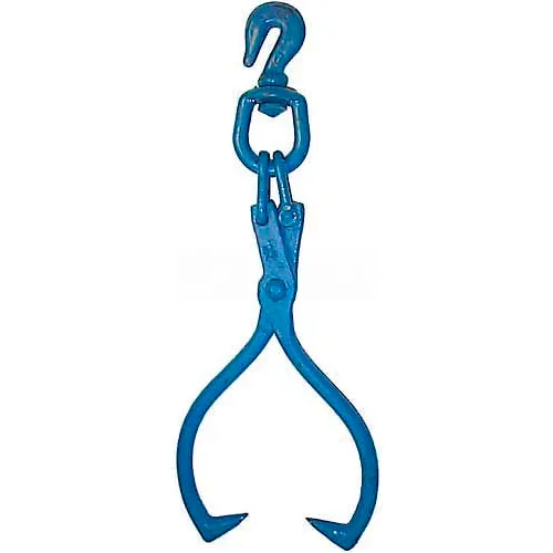 Dixie Industries Skidding Tong 40224, 1" with Swivel Hook, 25" Max. Opening