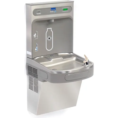 Elkay LZS8WSSK ezH2O Bottle Filling Station, Refrigerated, Filtered, Stainless Steel