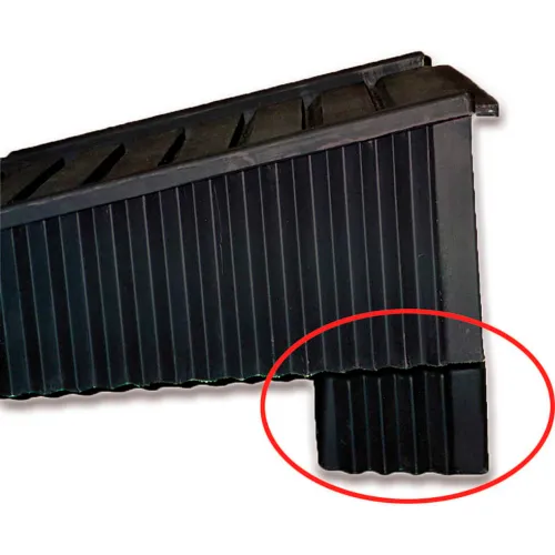 ENPAC® 5038-BK Ramp Extender - 29-1/2"L x 8-1/2"W x 5-1/2"H