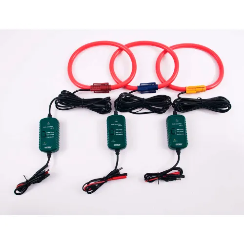 Extech 3000A Flexible Current Probes PQ34-30 PQ Series, Set of 3