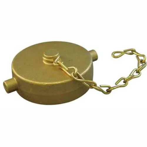 Fire Hose Hose Cap - 4-1/2 In. NH - Brass
