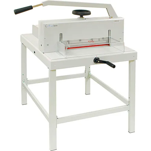 Formax Paper Guillotine Cutter, 3.15"H Paper Cutter, 18.7" Cutting Length