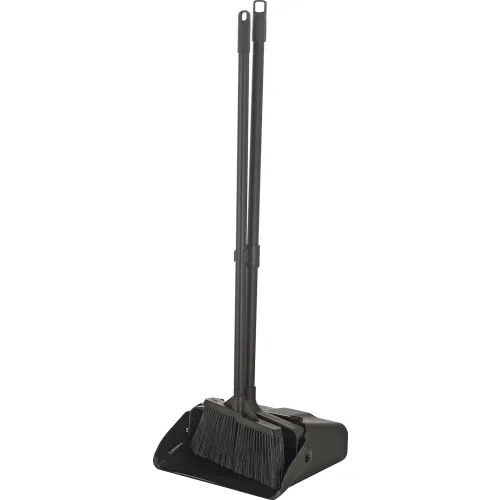 Global Industrial™ Upright Dust Pan & Lobby Broom Combo Kit