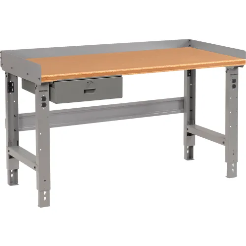 Global Industrial™ Workbench w/ Shop Top Safety Edge, 72"W x 30"D, Gray