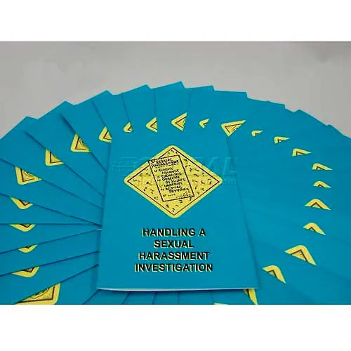 Handling A Sexual Harassment Investigation Employee Booklets