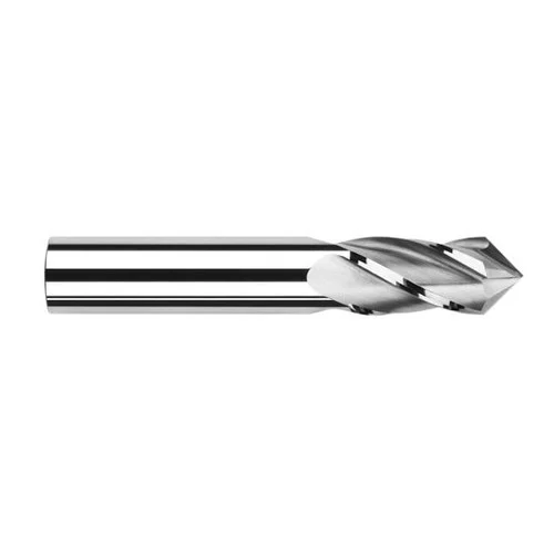 Harvey Tool 1533M |Diameter x 1/8" Shank x 3/8" LOC 90 Degree Point Angle 4FL Uncoated Solid Carbide Drill Mill
