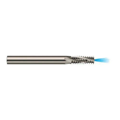 Harvey Tool 17344 | 1/4"-20 Thread x 0.1800" Cutting Diameter 3FL Uncoated Carbide Helical Flute Thread Mill