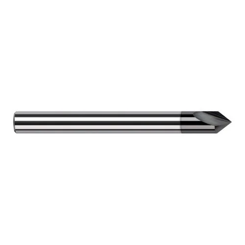 Harvey Tool 23612-C4 | 3/16" Diameter x 3/16" Shank x 0.0930" LOC x 2" OAL Amorphous Diamond Coated Solid Carbide Engraving Cutter Marking Cutter for Ferrous Materials