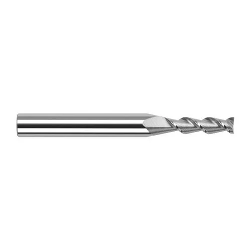 Harvey Tool 24208 | 1/8" Diameter x 1/8" Shank x 1/2" LOC x 1-1/2" OAL 2FL Uncoated Carbide Single End Mill